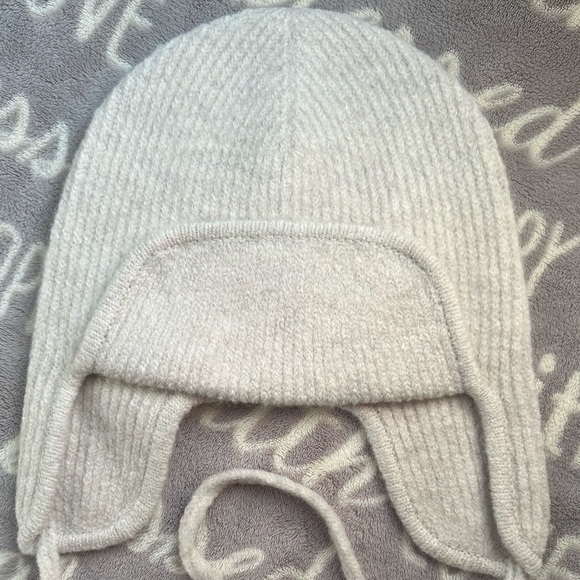 Fuzzy Knit Ear-Flap Beanie - Picture 6 of 9